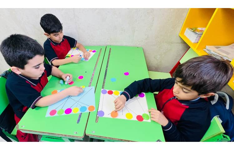 دست ورزی تطبیق رنگ و مسیر 7