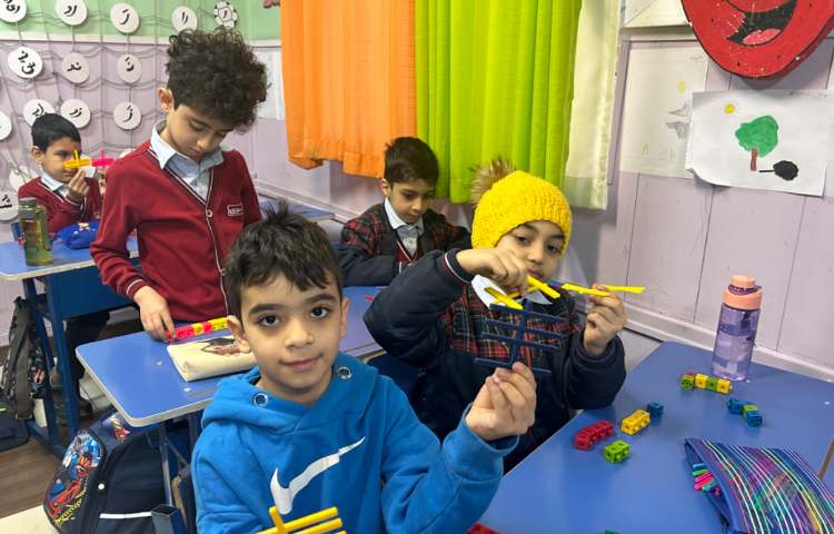 دست ورزی جمع اعداد با چوب خط و چینه 3