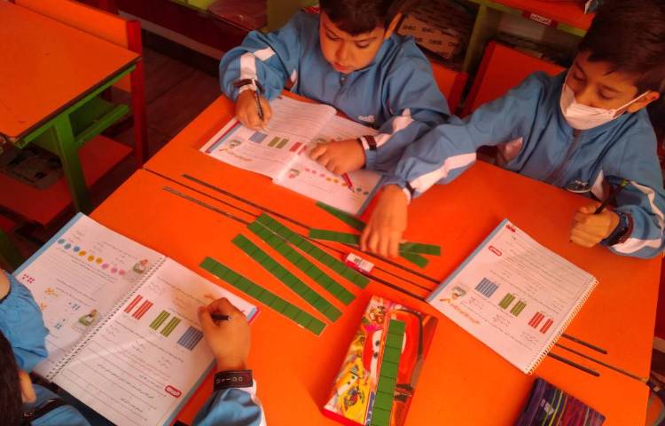 :دست ورزی جمع ده تایی و آشنایی با دماسنج، کلاس دریانوردان 2