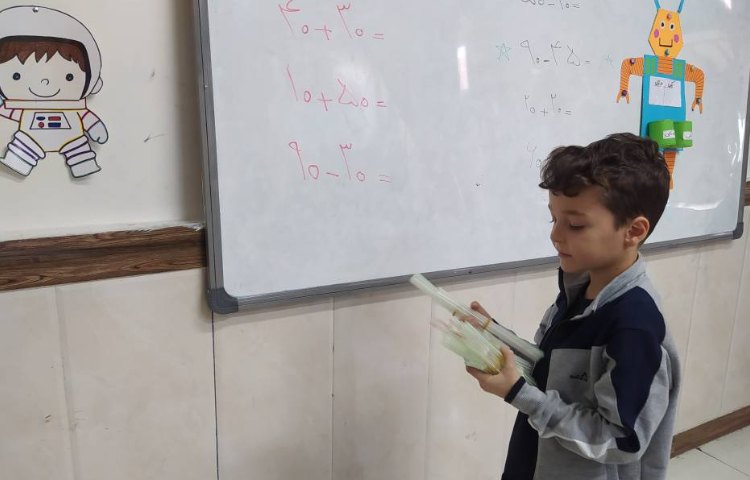 دست‌ورزی جمع و تفریق اعداد با بسته های ده تایی و یکی 2