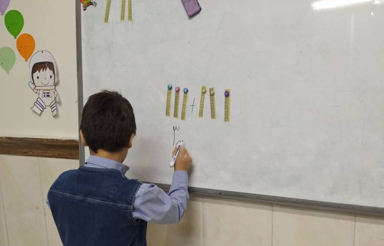 دست‌ورزی جمع و تفریق اعداد با دسته های ده تایی 2