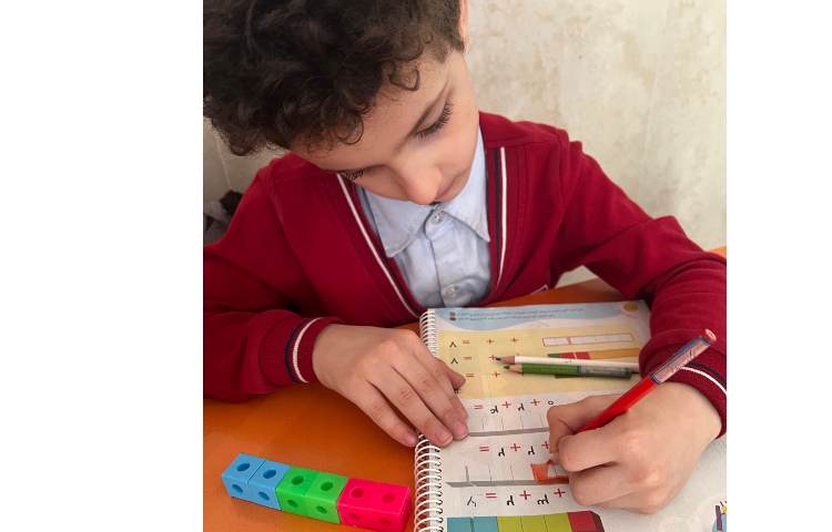 دست ورزی جمع چند عدد در ریاضی 3