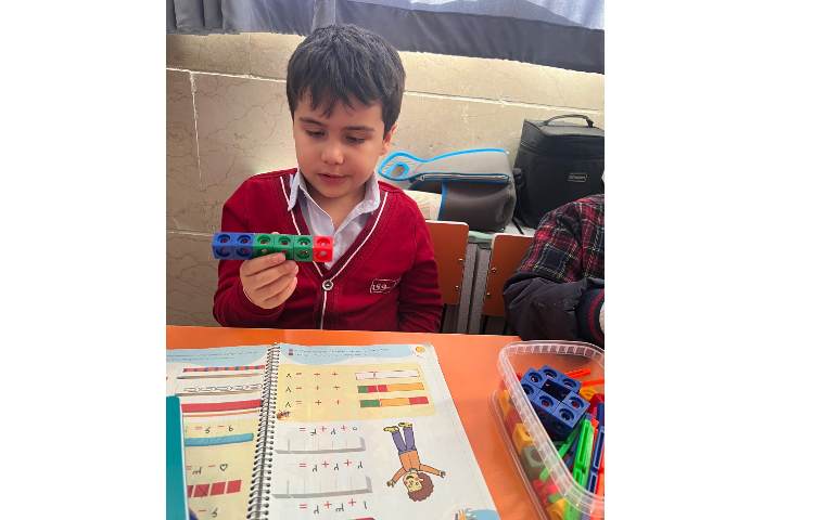 دست ورزی جمع چند عدد در ریاضی 5