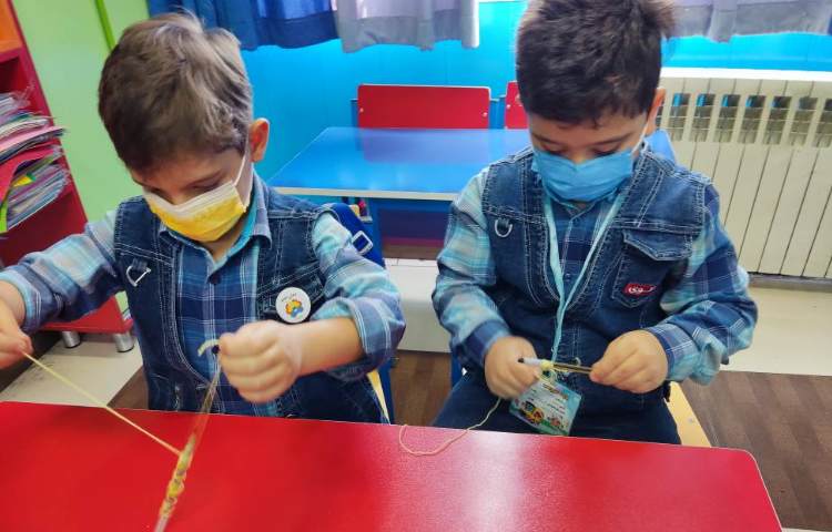 :دست ورزی جهت تقویت عضلات دست و انگشتان، کلاس شاپرک