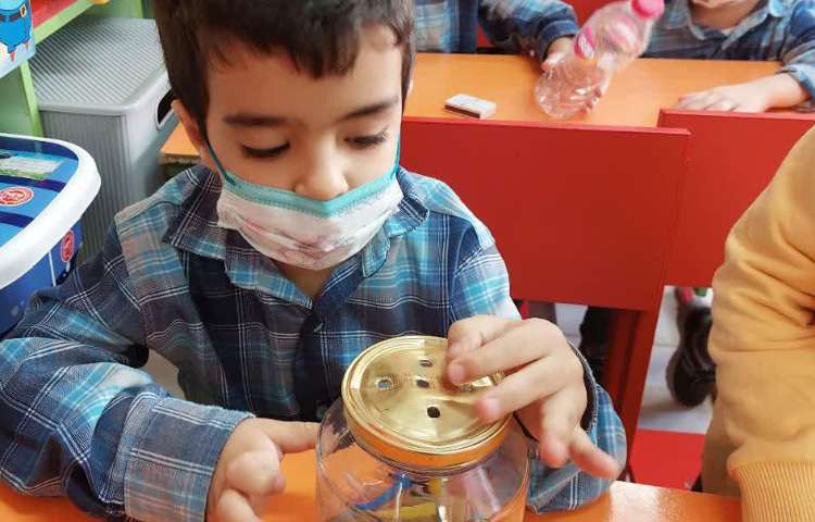 دست ورزی خلاق دانش آموزان پیش دبستان 9