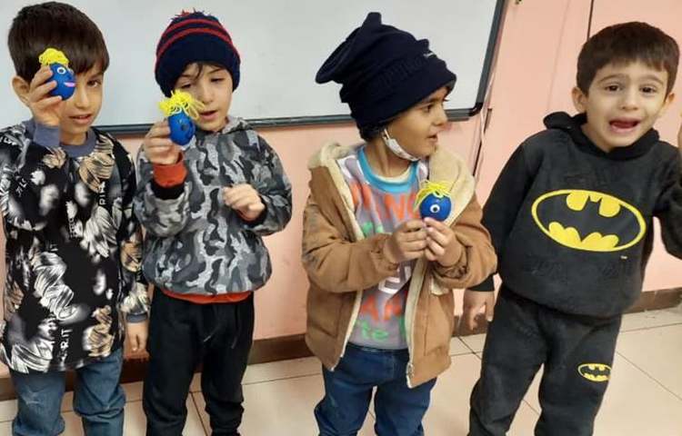 دست ورزی خلاق (ساخت بادکنکی آردی) 4