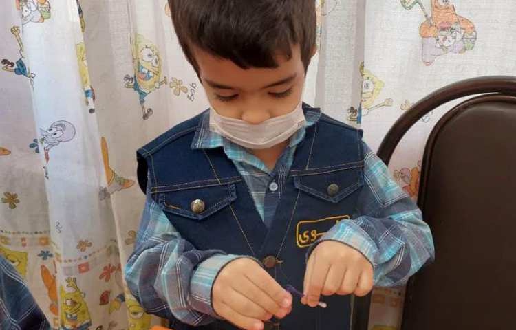 دست ورزی دانش آموزن پیش دبستان 1