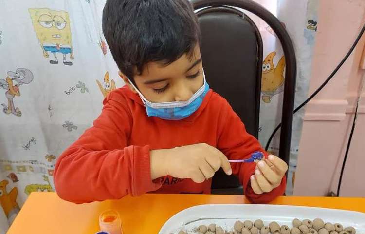 دست ورزی دانش آموزن پیش دبستان 3