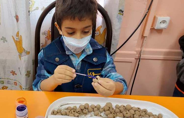 دست ورزی دانش آموزن پیش دبستان 5