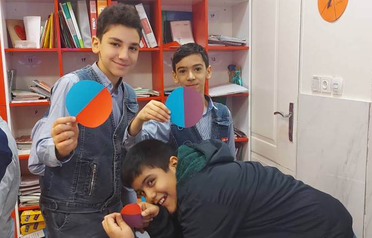 دست‌ورزی درس ریاضی مبحث مساحت دایره 1