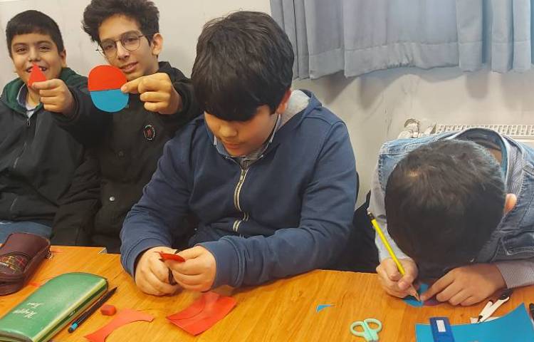 دست‌ورزی درس ریاضی مبحث مساحت دایره