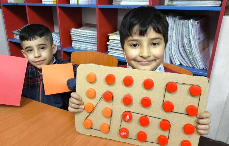 دست ورزی ساخت اشکال هندسی- زنگ ریاضی 2