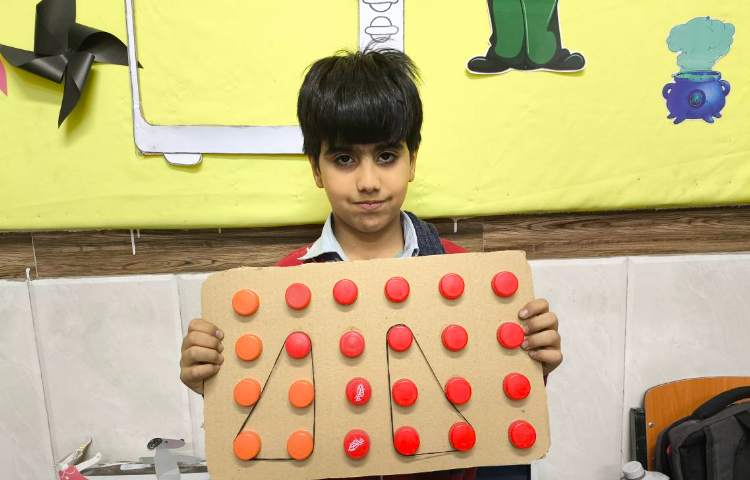 دست ورزی ساخت اشکال هندسی- زنگ ریاضی 3