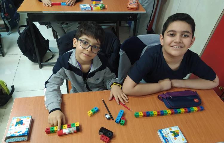 دست ورزی مبحث اندازه گیری با چینه 3