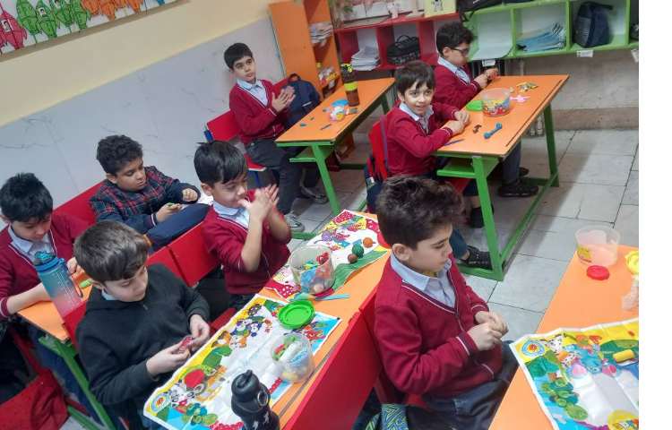 دست ورزی مبحث ریاضی(خط راست و نیم خط و پاره خط) 2