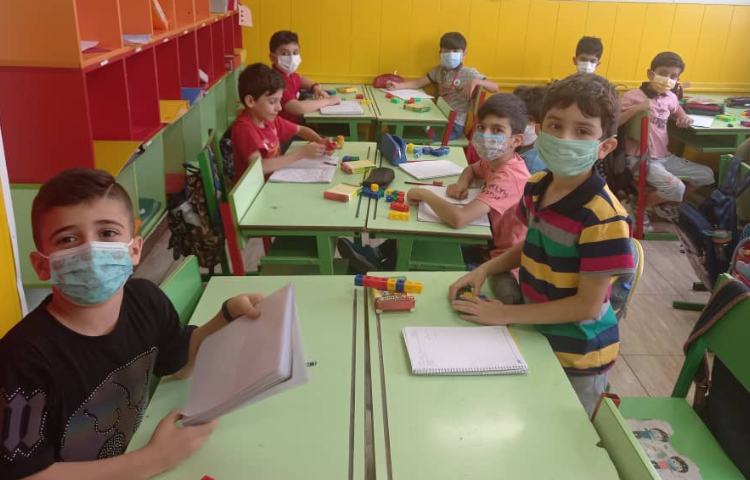 :دست ورزی مبحث شمارش چندتا چندتا(الگو)، کلاس زمین 7