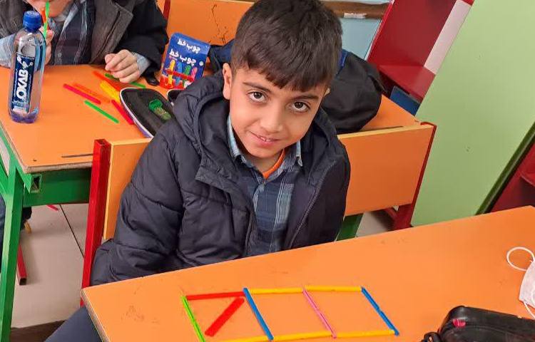 دست ورزی مبحث کسر در زنگ ریاضی 4