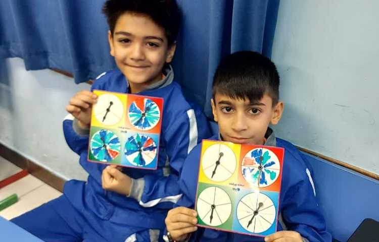 دست ورزی مبحث کسر واحتمال فصل هفتم ریاضی دوم دبستان 1