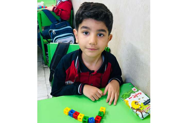 دست ورزی ( نوشتن ) لوحه با چینه 1