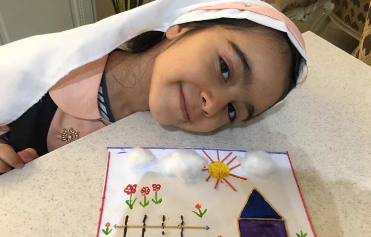 دست ورزی همراه با کار کلاژ 1