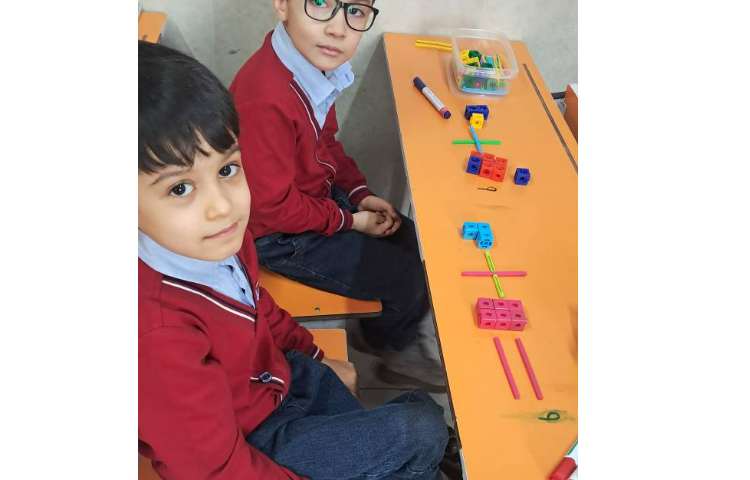 دست ورزی و تمرین جمع دو عدد 4