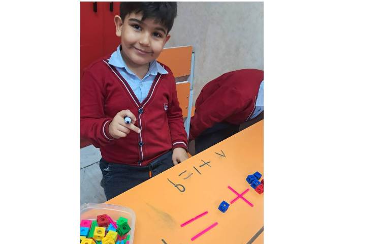 دست ورزی و تمرین جمع دو عدد 6