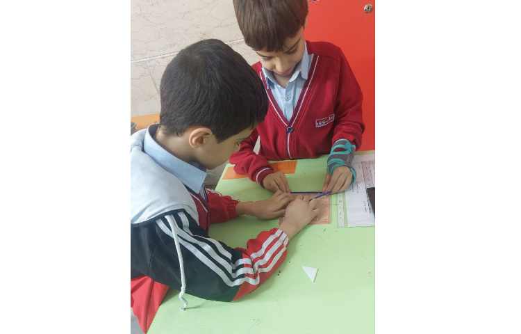 دست ورزی کار با ابزارهای اشکال هندسی 4