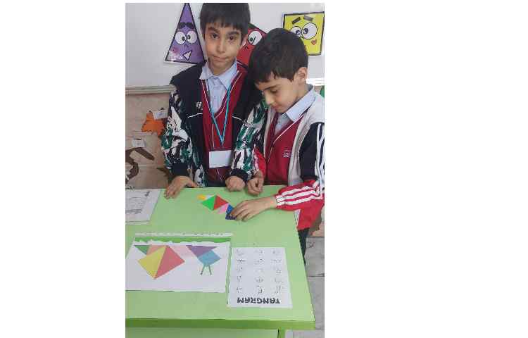 دست ورزی کار با ابزارهای اشکال هندسی 5