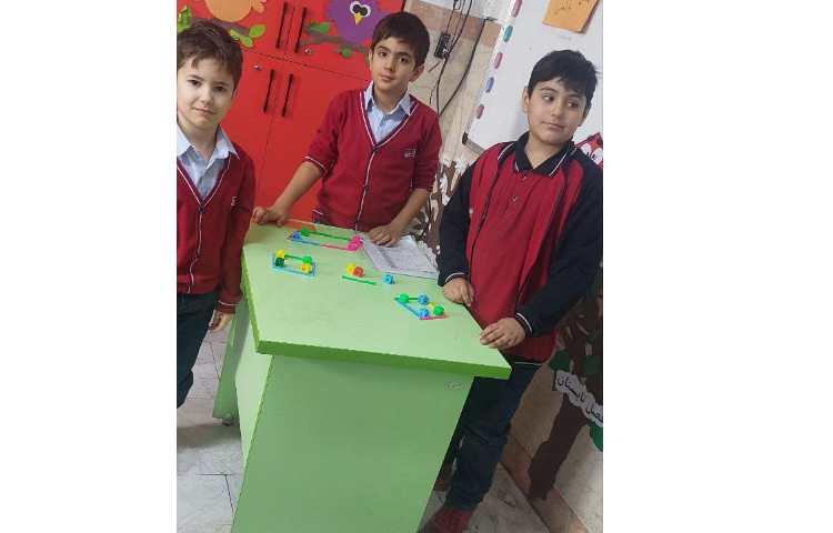 دست ورزی کار با ابزارهای اشکال هندسی 6