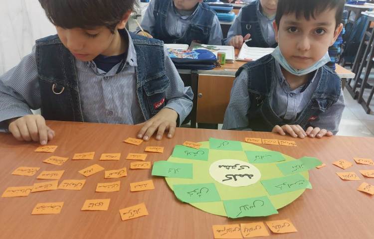 دست ورزی کلمات مشترک در کلاس 3