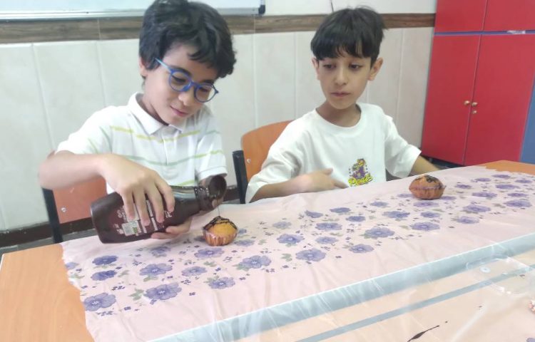 دسر: درست کردن کاپ کیک شکلاتی 2