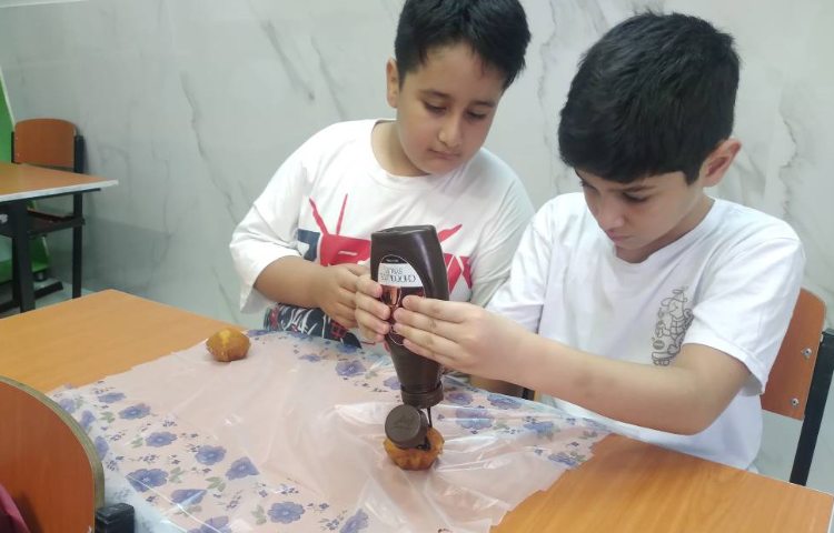 دسر: درست کردن کاپ کیک شکلاتی 3