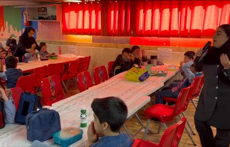 دعای انگلیسی پیش از نهار