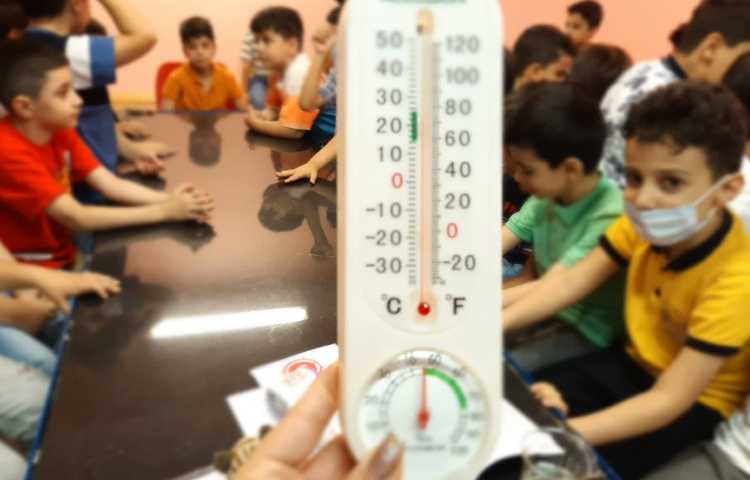 دما سنج، فصل ها و گرمی و سردی هوا 4