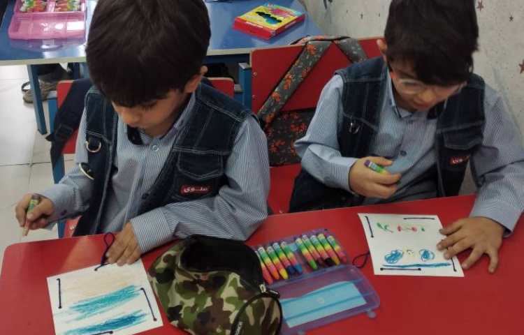 دوخت با کاموا درست کردن قاب عکس 2