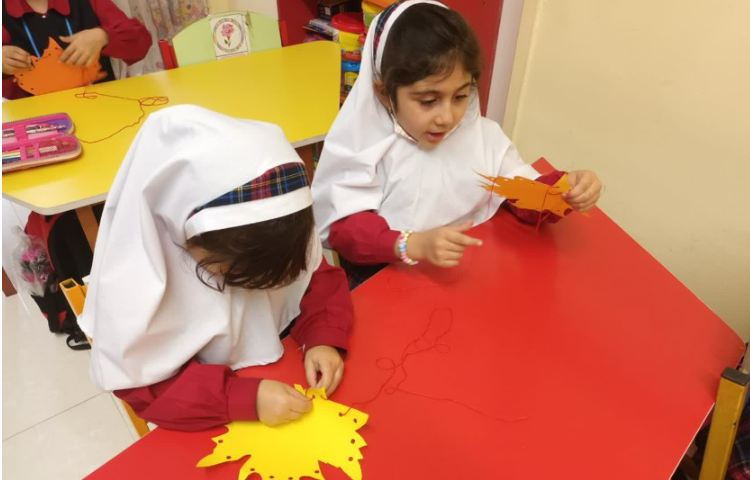 دوخت برگ پاییزی 2