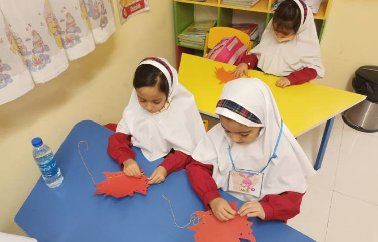 دوخت برگ پاییزی 3