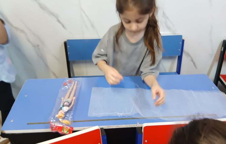 دوخت لباس عروسک 4