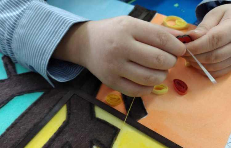 دوخت میوه در تابلو چهار فصل 2