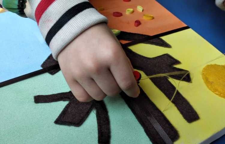 دوخت میوه در تابلو چهار فصل 6