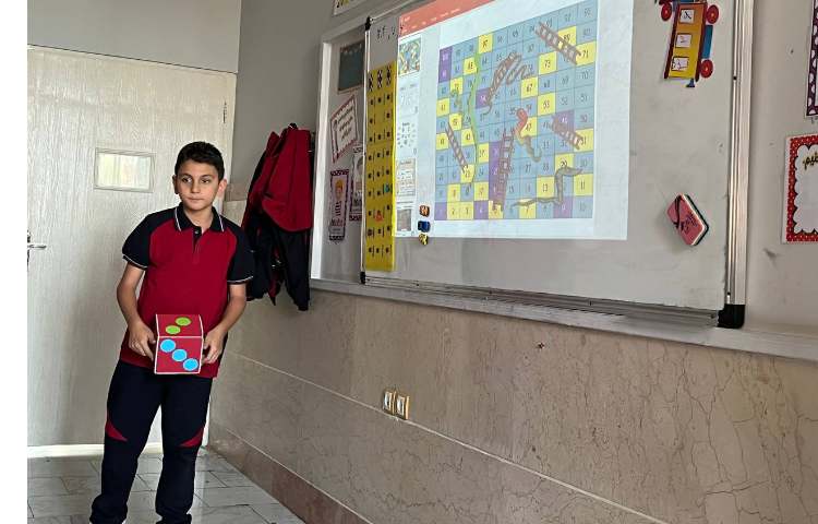 دوره اعداد یک تا 50 با استفاده از بازی مار و پله 1