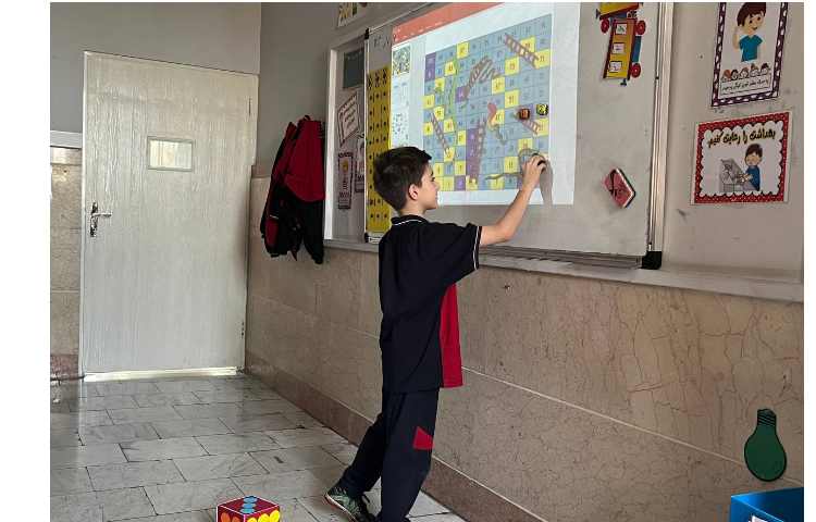 دوره اعداد یک تا 50 با استفاده از بازی مار و پله 2