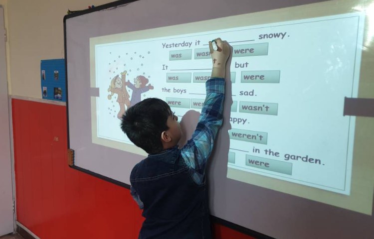 :دوره فعل کمکی گذشته was , were 1