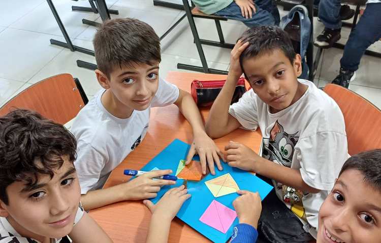 دوره کسر در کلاس انجام شد 1