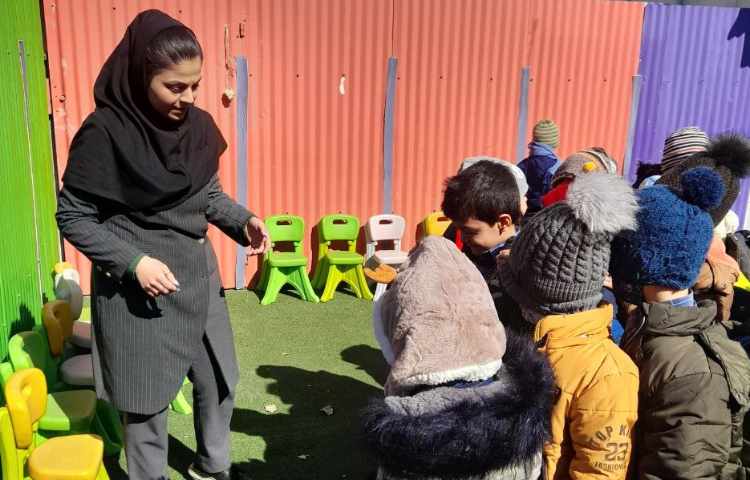 دوشنبه های شاد زبانی دانش آموزان پیش دبستان 2