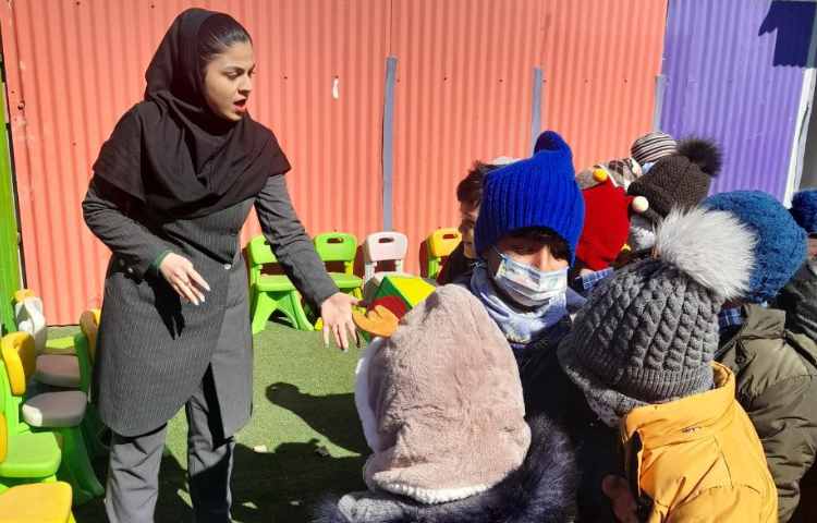 دوشنبه های شاد زبانی دانش آموزان پیش دبستان 3