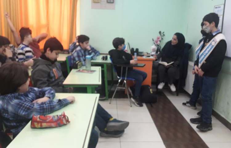 دولت دانش آموزی هفته ملی علوم دانش آموزان دبستان علوی 6