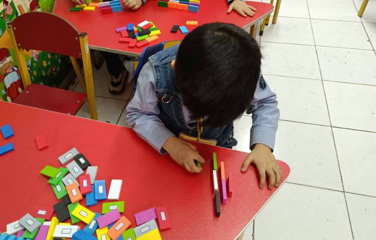 دومینو(تکنیک پهنه‌ی افقی) 3