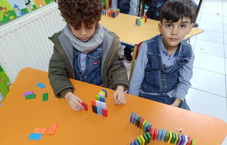 دومینو(تکنیک پهنه‌ی افقی) 3