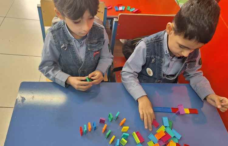 دومینو تمرین مارپیچ و دایره 2